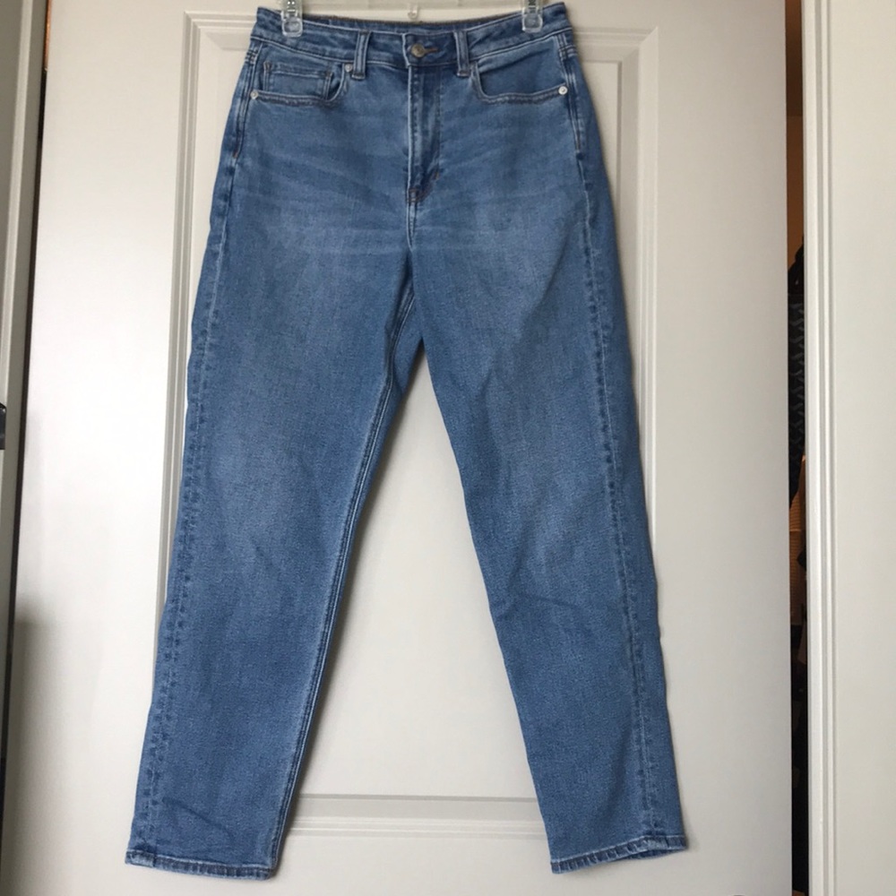 American eagle stretch mom jeans
